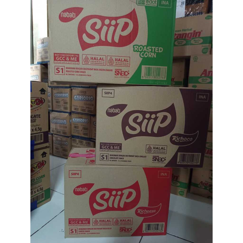 Nabati Siip Dus 12 box kecil isi 20 bungkus