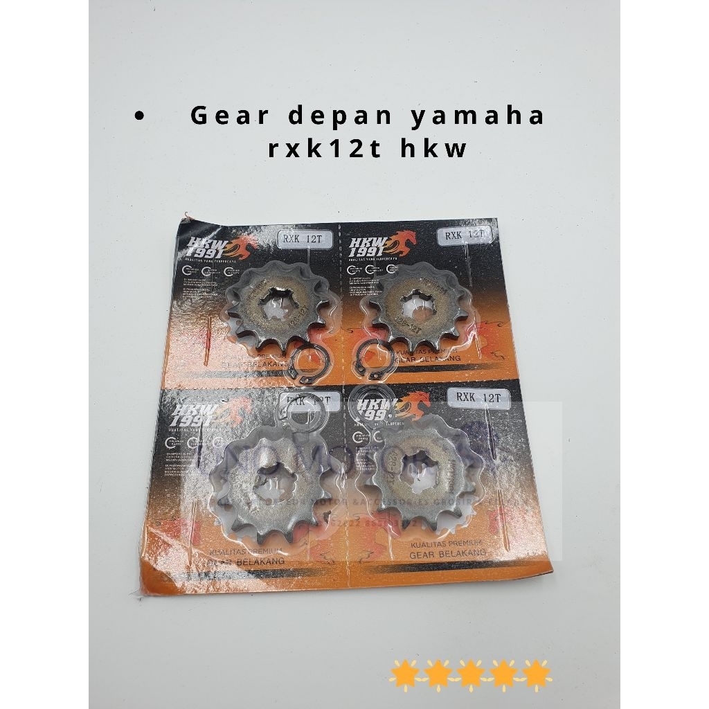 GEAR GIR DEPAN RXK 12T HKW