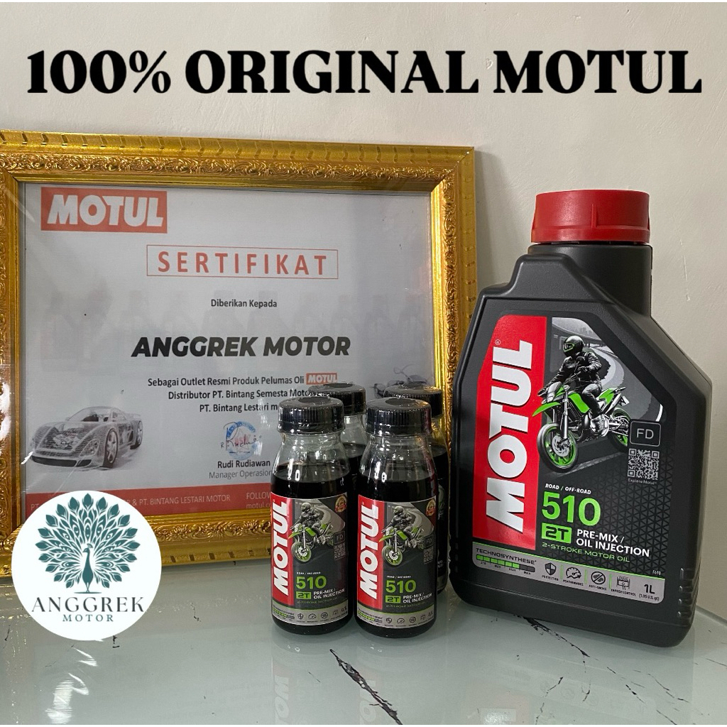 OLI SAMPING MOTUL 510 2T 100ml ORIGINAL 100% MOTUL