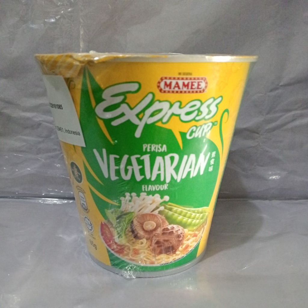 Mamee Noodle Perisa Vegetarian Cup 65g