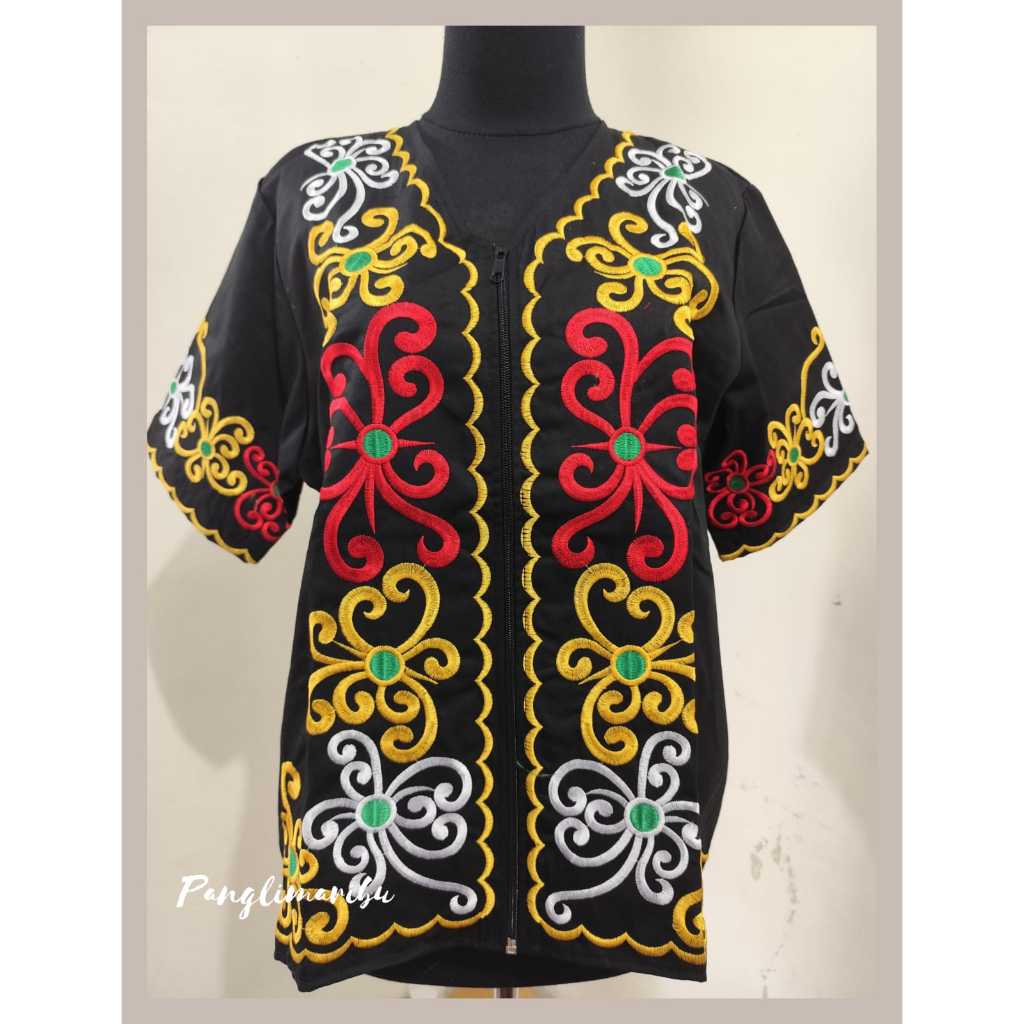 baju dayak kalimantan