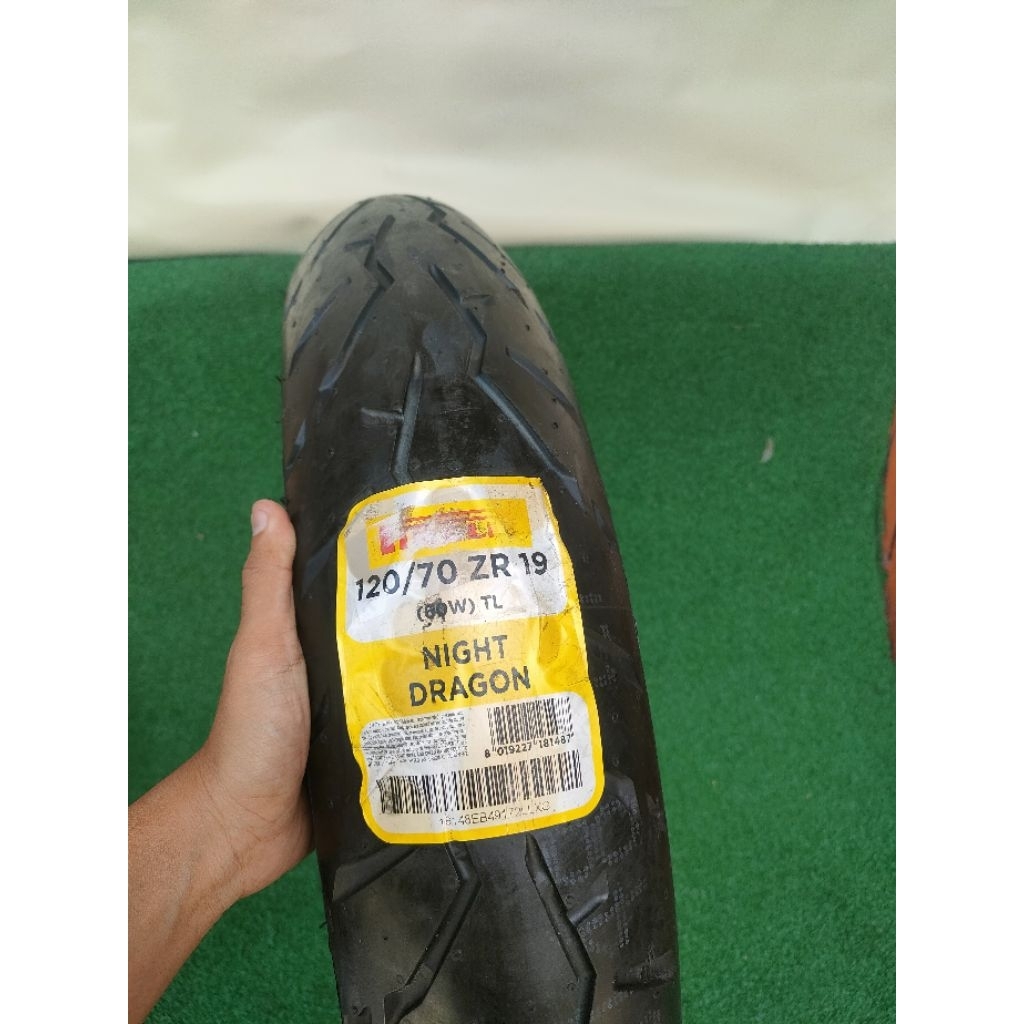Ban 120/70 ring 19 Pirelli night dragon tubeless THN produksi 2017