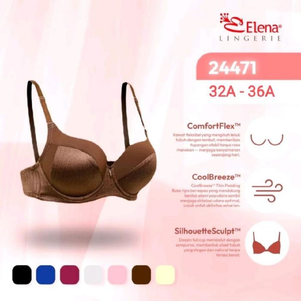 BH ELENA 24471 A ( 1 PCS ) Push up, gadis