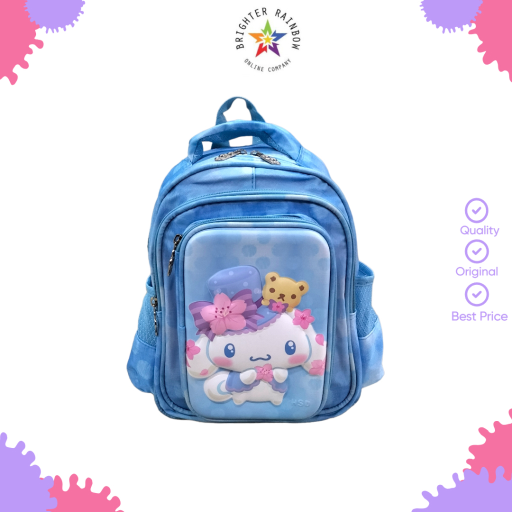Tas Powa HSD 213812 Ransel Sekolah Anak Perempuan PAUD/TK Karakter