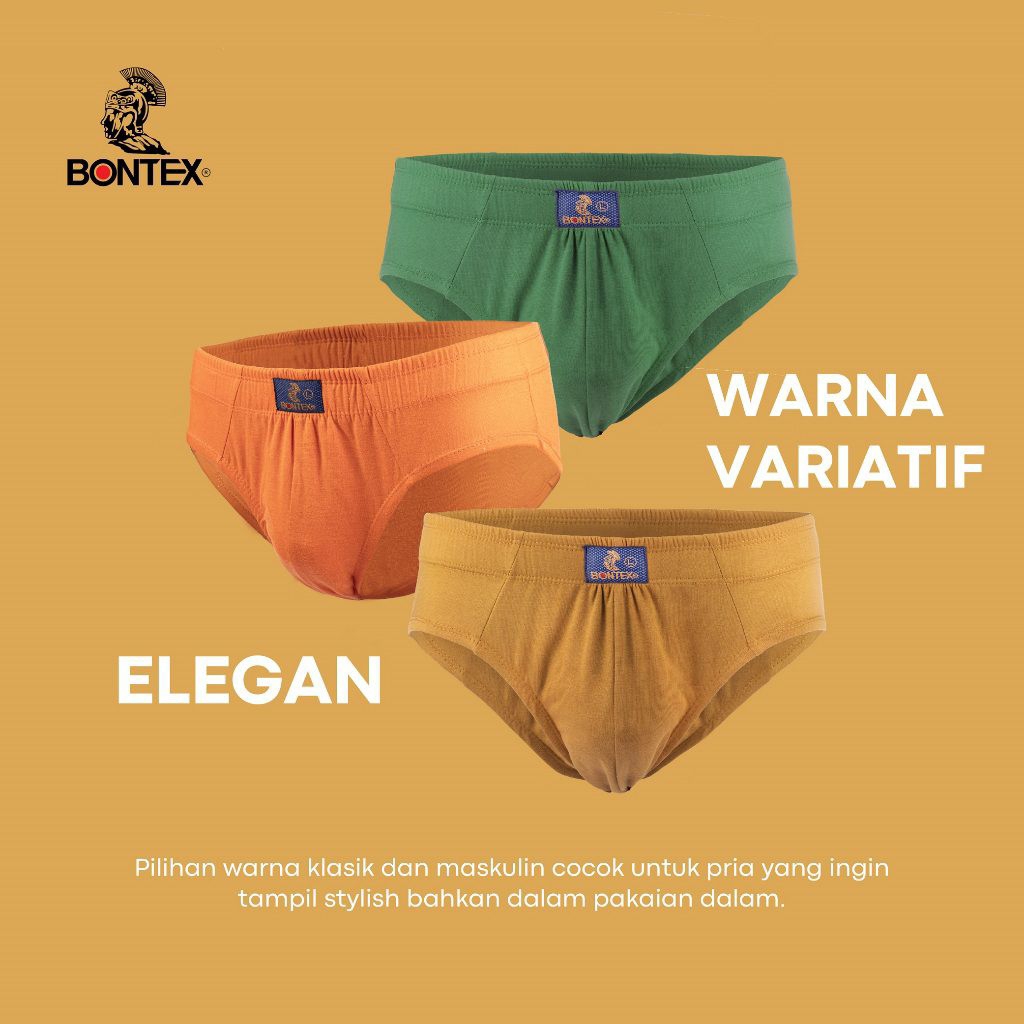 CELANA DALAM BONTEX GENTLEMAN 01/ CELANA DALAM BONTEX GENTLEMAN SPORTWARE ORIGINAL