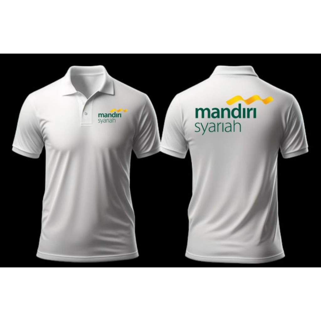 KAOS KERAH POLO SHIRT - BANK MANDIRI SYARIAH