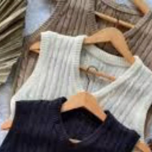 ADIBARRA - Atasan Wanita Cardigan Rajut Rompi Rajut Korea Terbaru Baju Perempuan