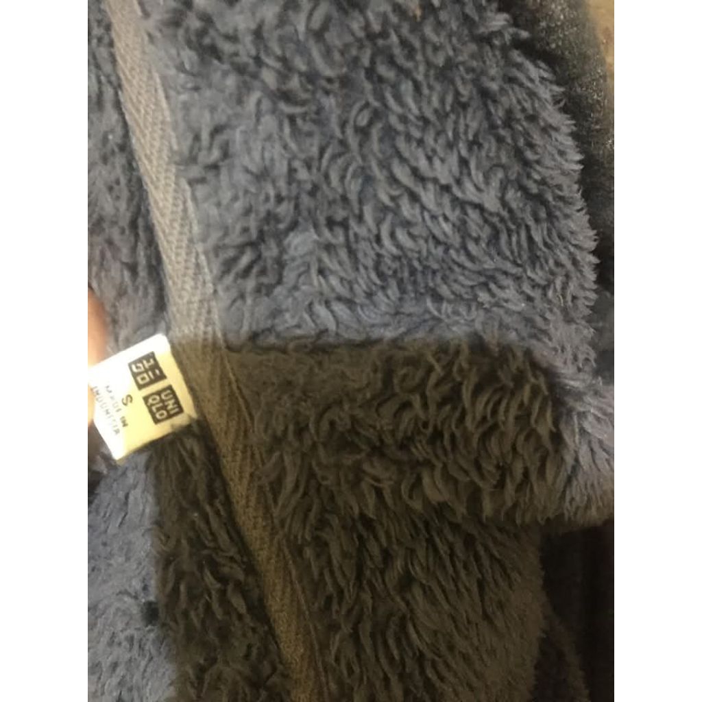 jacket sherpa uniqlo abu