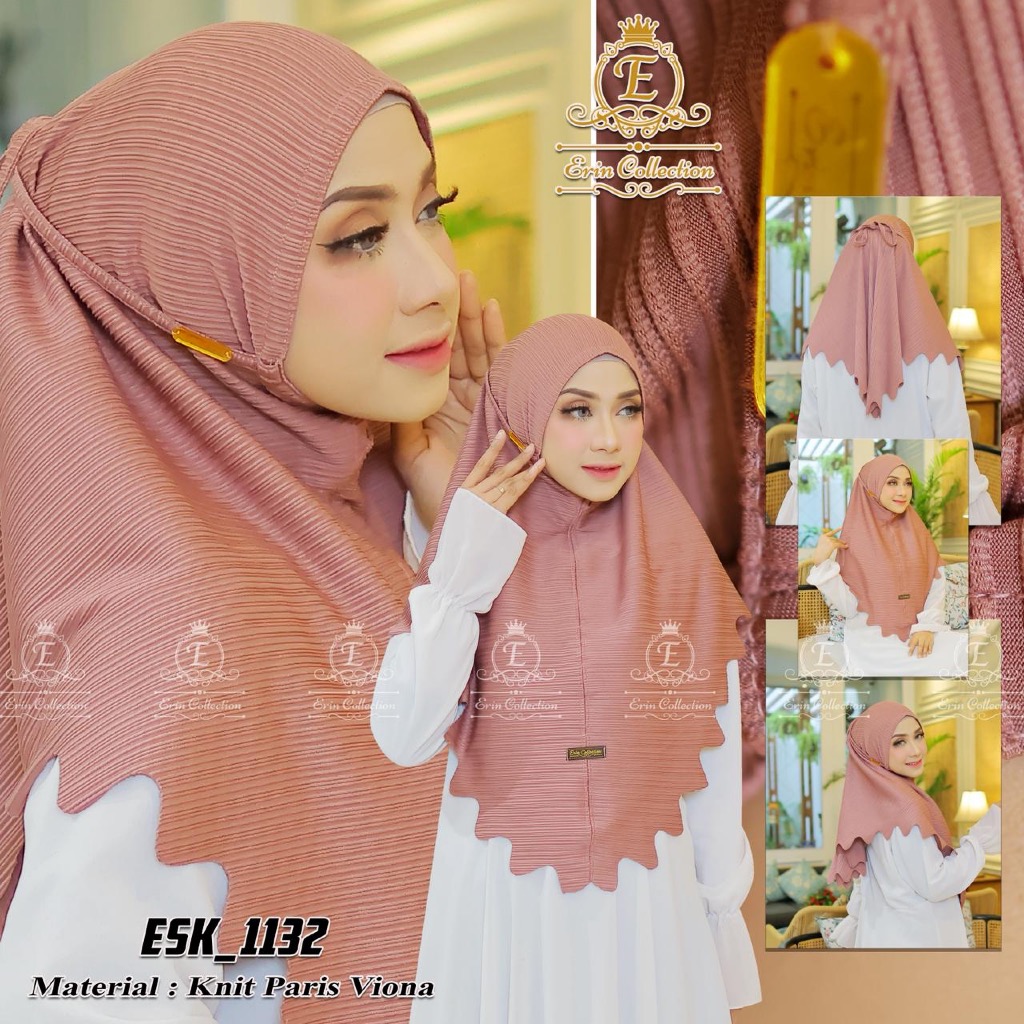 HIJAB INSTAN LASERCUT JILBAB SIRIA TALI ERIN COLLECTION KERUDUNG DAILY
