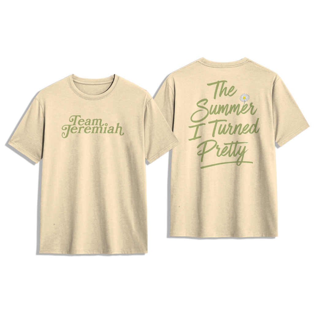 Kaos Tshirt The Summer I Turned Pretty Team Jeremiah