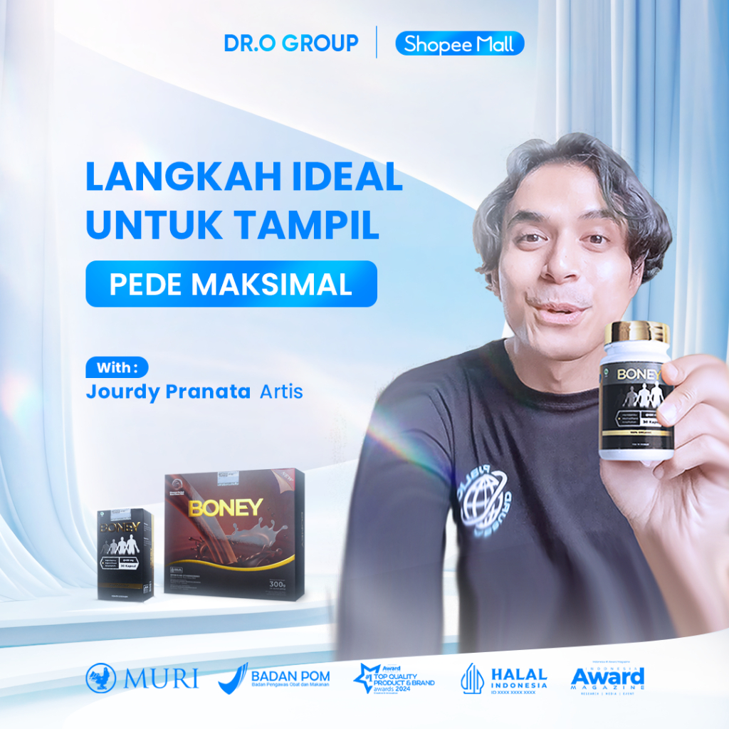 Dr O - Boney/Kapsul Peninggi Herbal (Bundling 2)