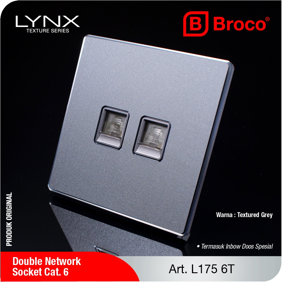 BROCO LYNX Jaringan Ganda Cat.6 L175T