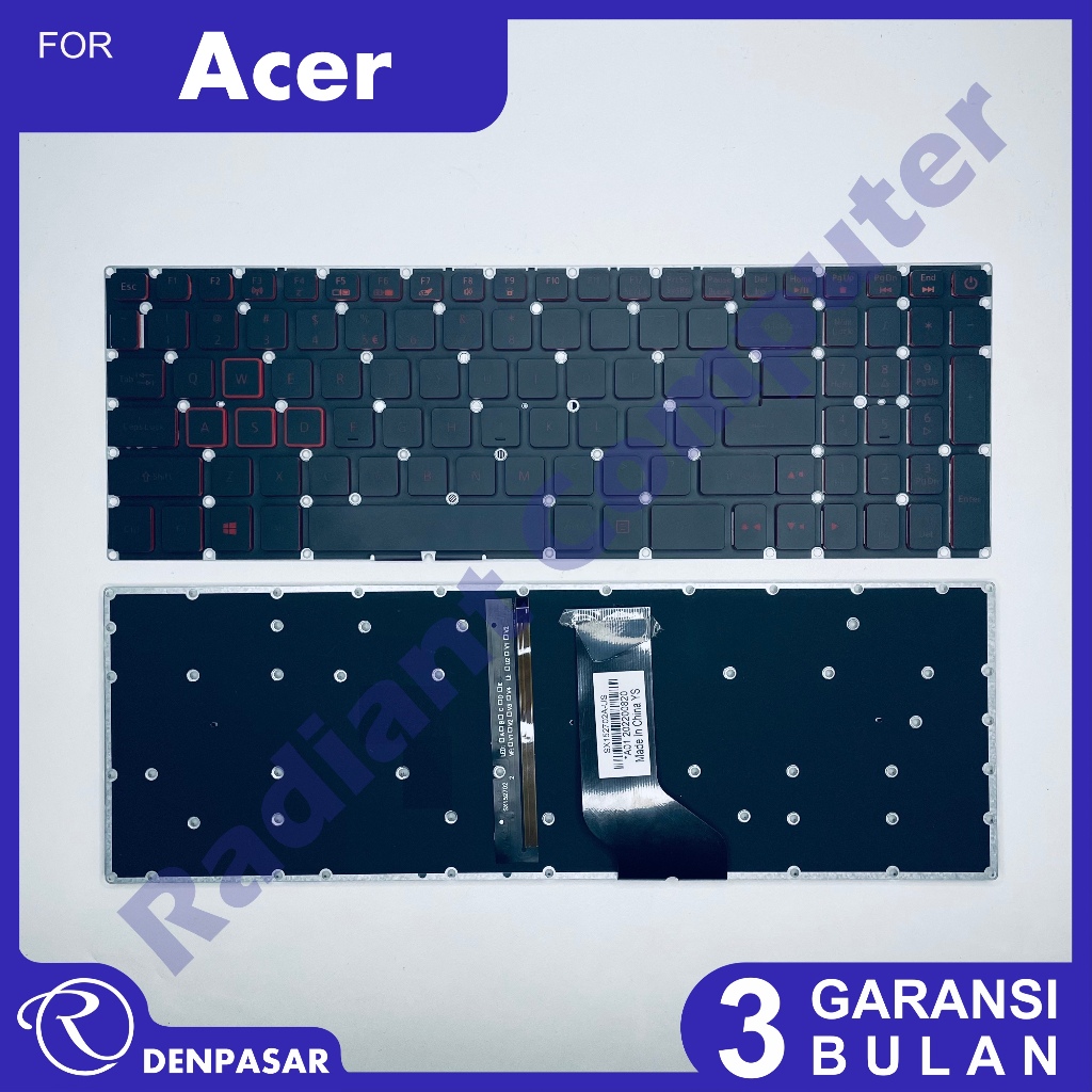 Keyboard Acer Nitro AN515-51 AN515-52 AN515-53
