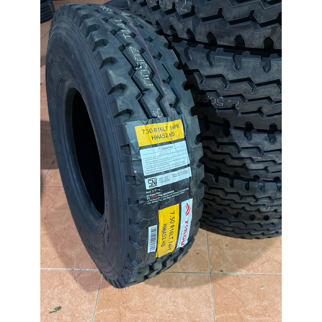 Ban Truk Tiron 750 R16 16 HMA52 HD kawat luar saja Made In China