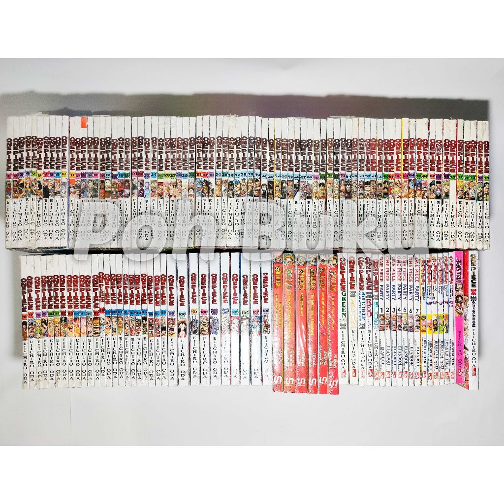 Komik One Piece Full Set Lengkap Segel