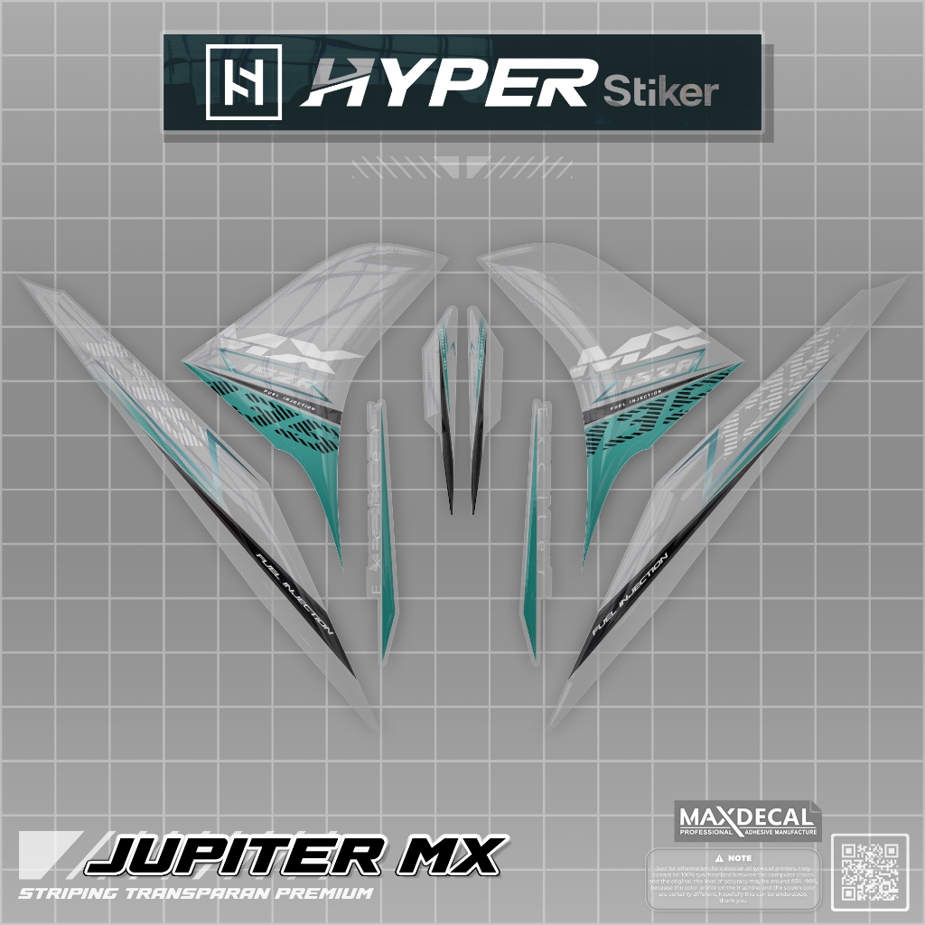STRIPING STIKER JUPITER MX 135 TRANSPARAN/STIKER MX NEW/STRIPING MX 135 NEW TRANSPARAN KEREN
