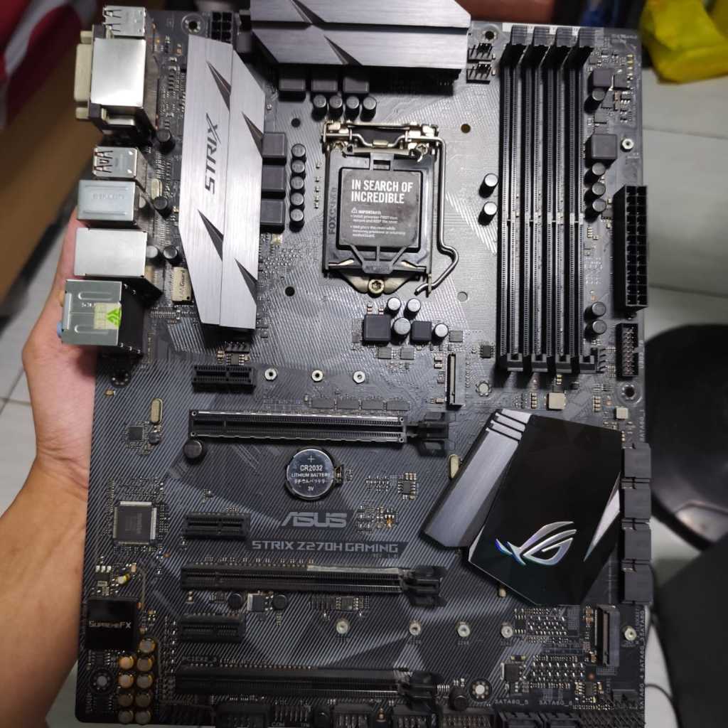 PAKET Mainboard ASUS ROG STRIX Z270H +  CORE i5 7600K