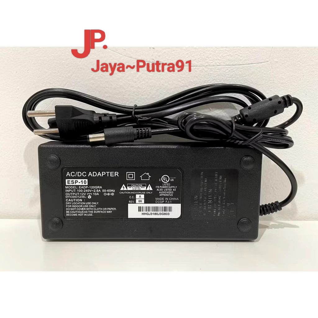 Adaptor 12v 10a./Adaptor DC 12v 10a.