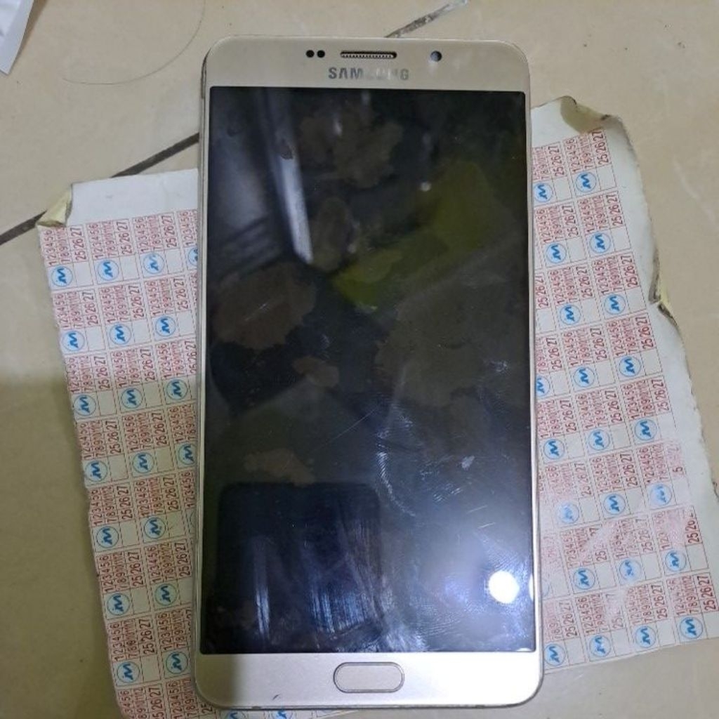 unit samsung sm a910f minus lcd.