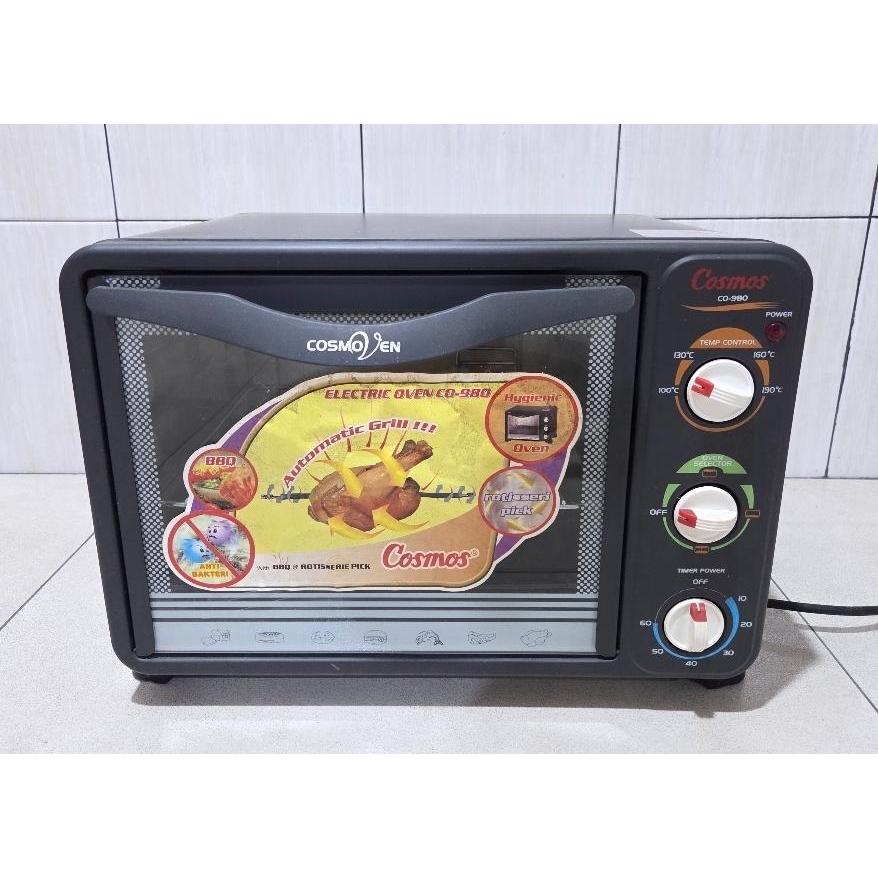 oven Microvawe Cosmos co-980 18 liter cuci gudang promo panggang ayam second bagus like new