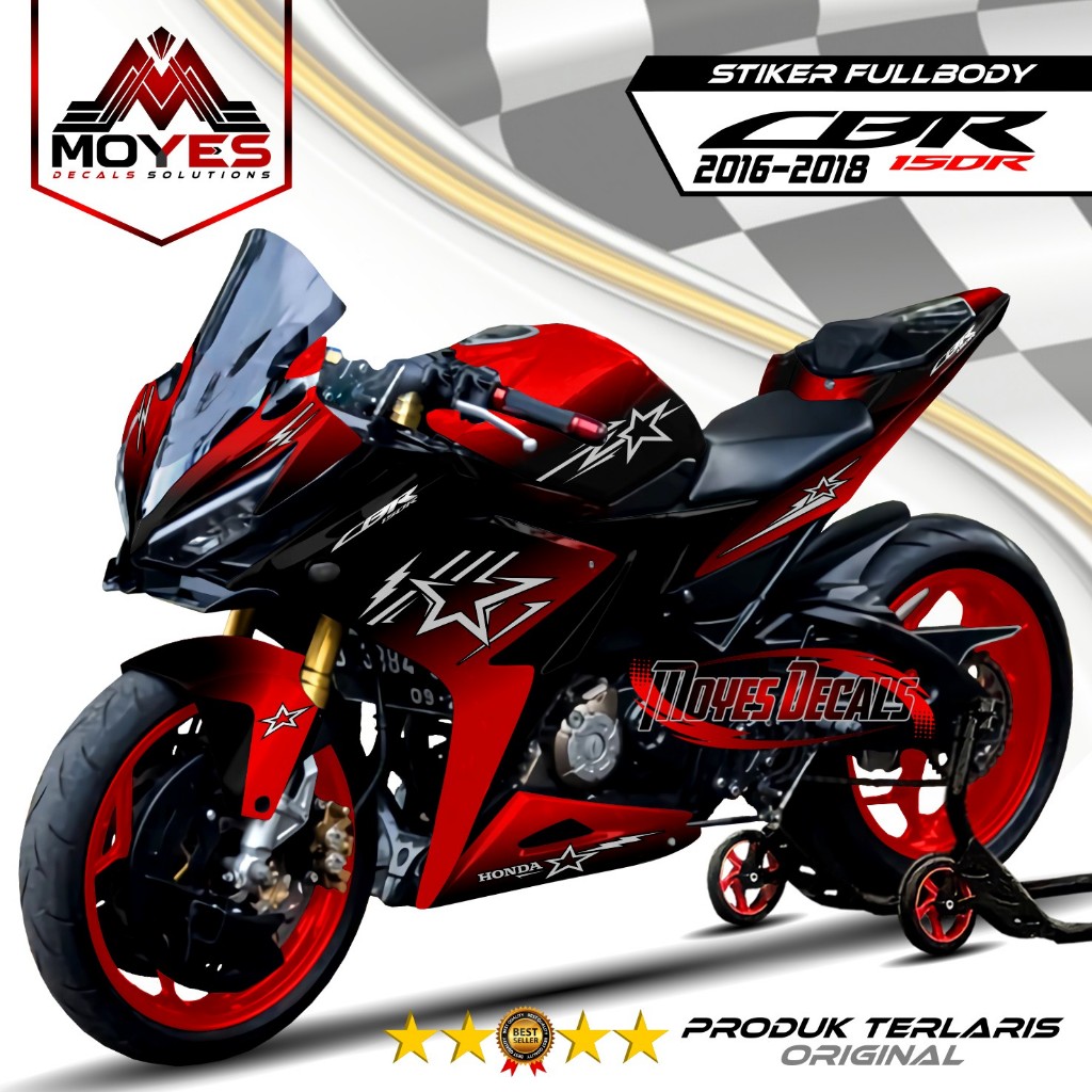 Stiker CBR 150R 2016-2018 Fullbody / Decal Stiker CBR 150R Facelift Full Body