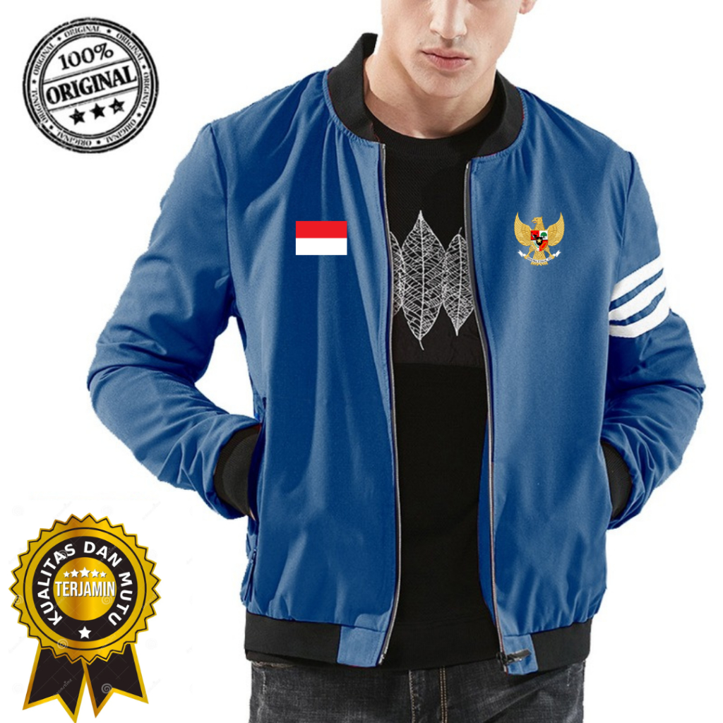 DISCON Jeket Bomber List, Jeket Fashion Pria Terbaru, Jeket Logo Garuda, Jeket Trend, Jeket Terkeren
