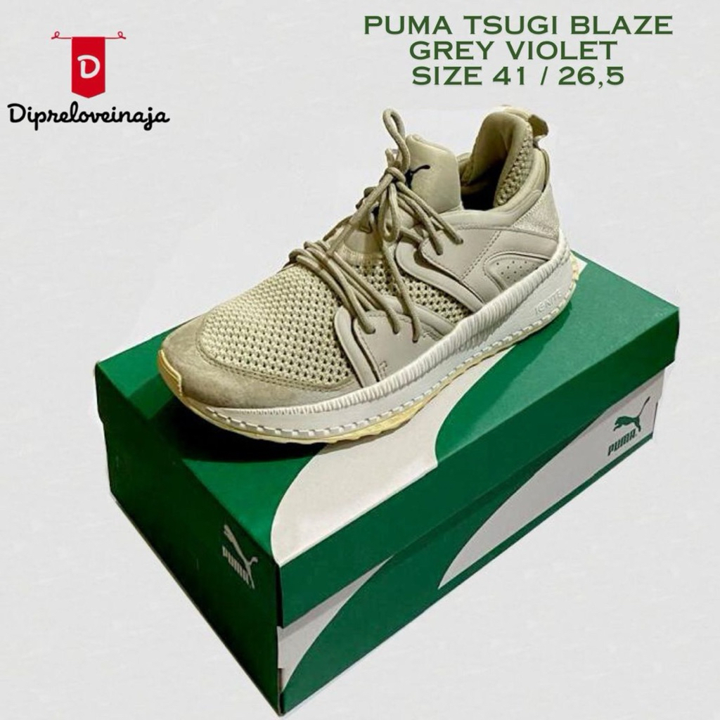 PUMA TSUGI BLAZE GREY VIOLET PRELOVED