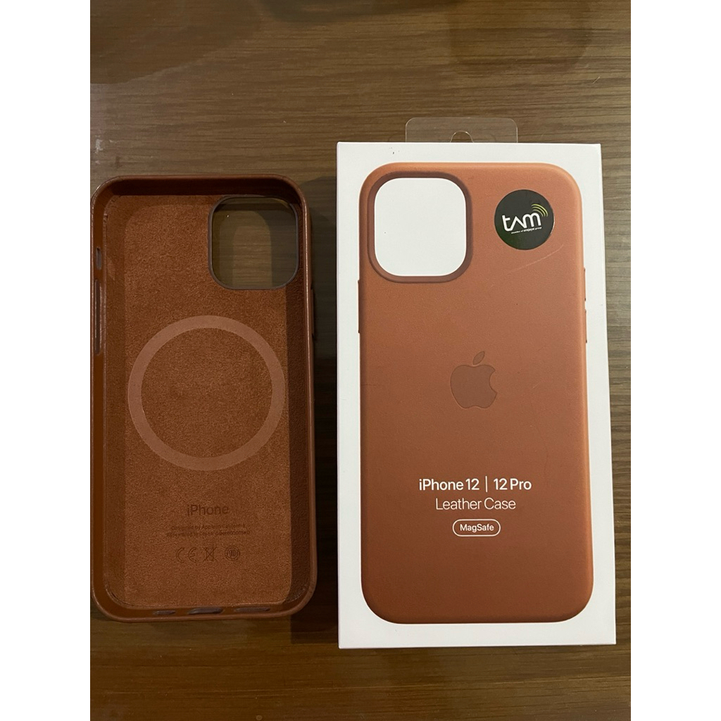 Original leather Case Iphone 12 / 12 pro apple second + uniq + caseology