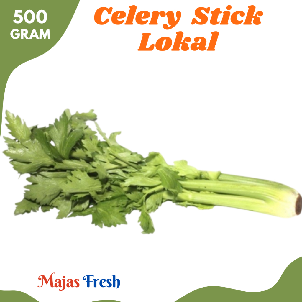 CELERY Stick Lokal Segar - Seledri Stik Lokal Fresh | 500gr [ Harga Per 0,5 Kg ]