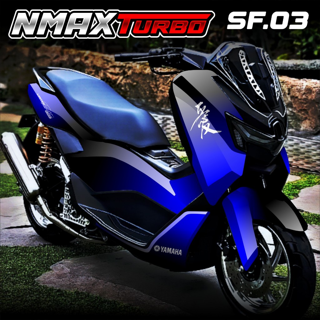 (COD) TERBARU Decal Stiker Motor Yamaha Nmax TURBO NEO S New 2024 2025 Full Body - Decal Modifikasi 