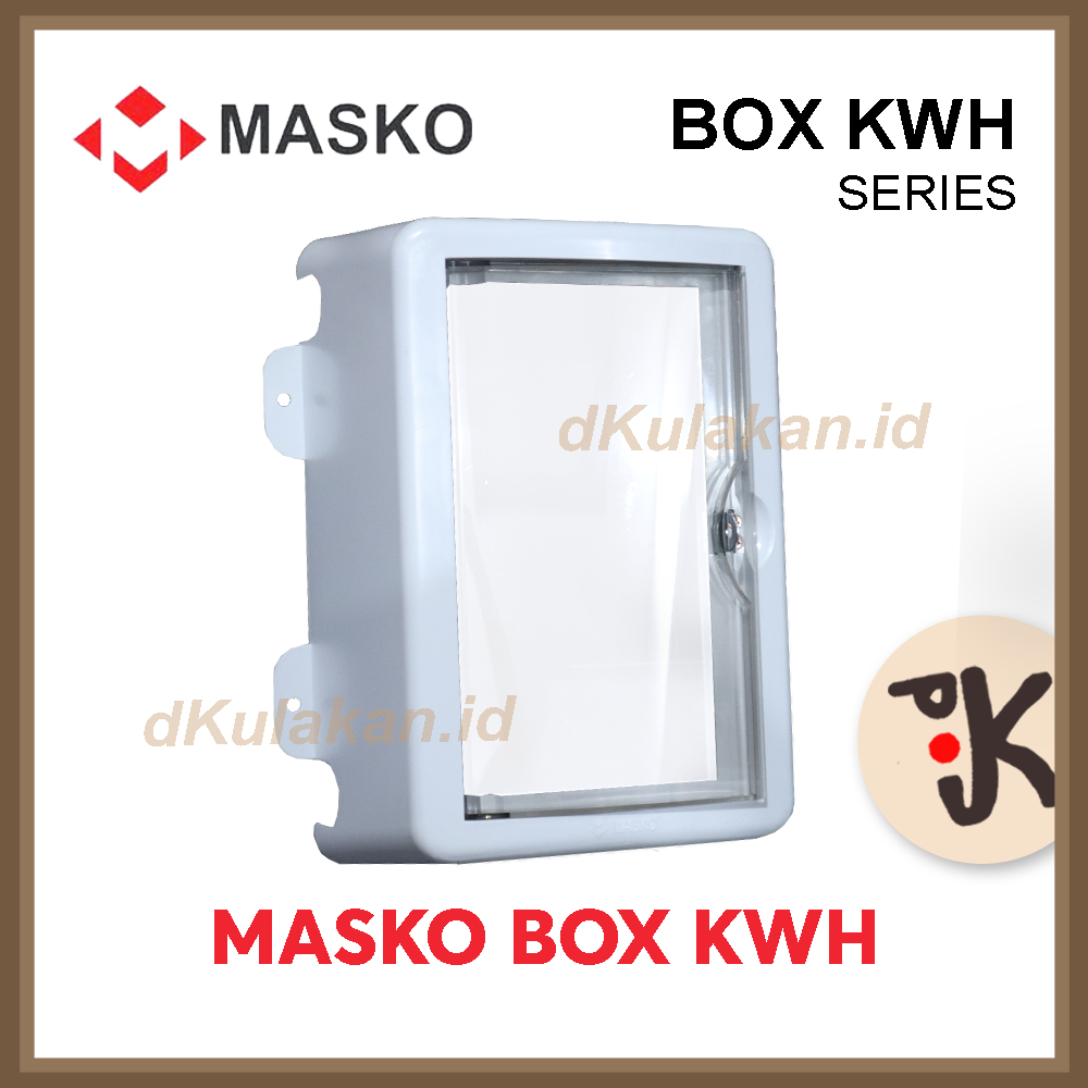 MASKO Tutup Box KWH Meteran Listrik Prabayar  Pelindung Meter