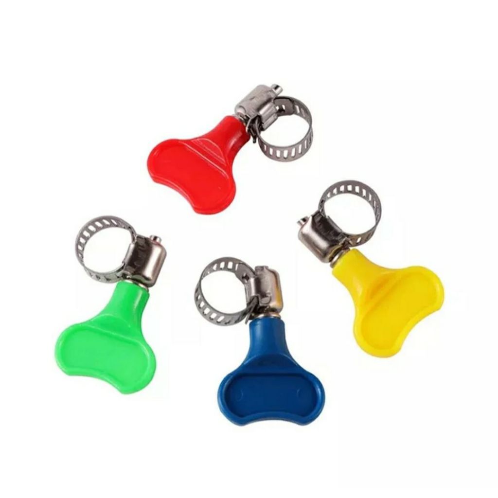 Klem KUPING Selang Gas Air Penjepit Putar Hose Clamp Kompor varian warna - Ungu