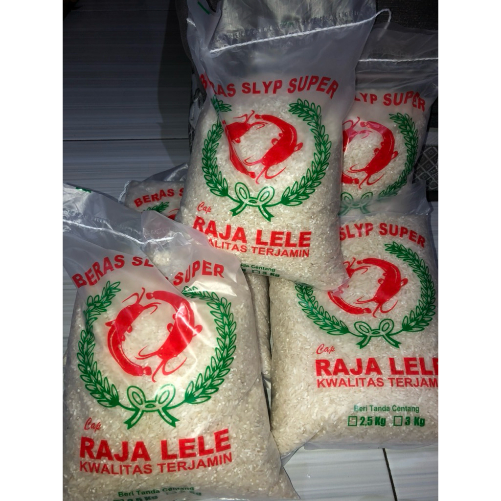 Beras 2,5kg Raja Lele kemasan