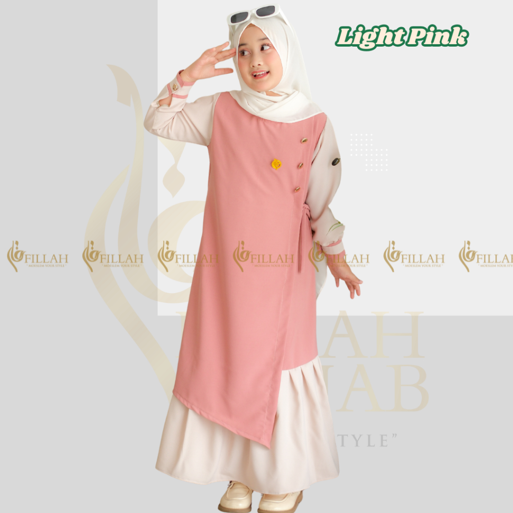 TERLARIS GAMIS TANGGUNG ANAK PEREMPUAN MODERN GAMIS LEBARAN GAMIS REMAJA GAMIS ANAK TNAGGUNG GAMIS