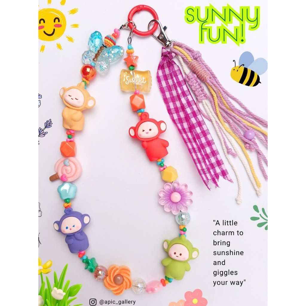 Keychain / Gantungan Kunci / Phone Strap / Phone Charm / Gantungan HP /  Teletubbies