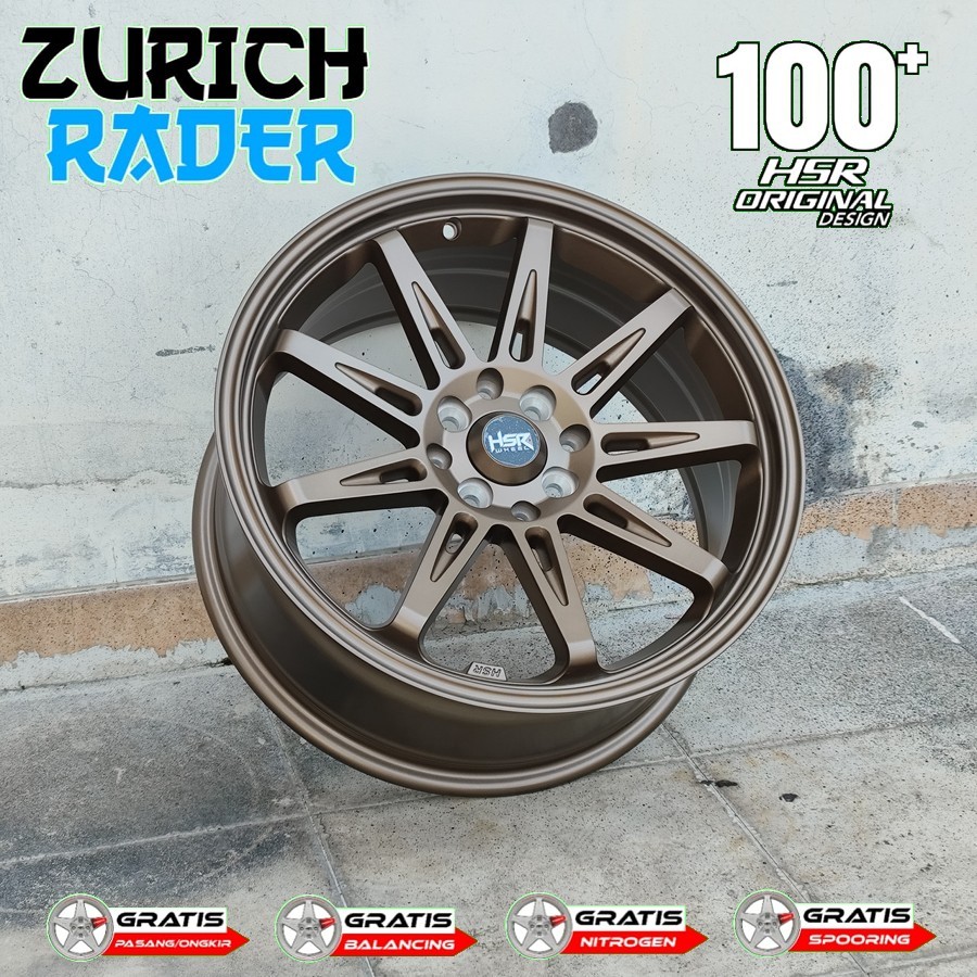 Velg Mobil Ring 17 Hsr Wheel Tikala R17 Pelek City Freed Yaris Avanza Xenia Panther Kijang Super