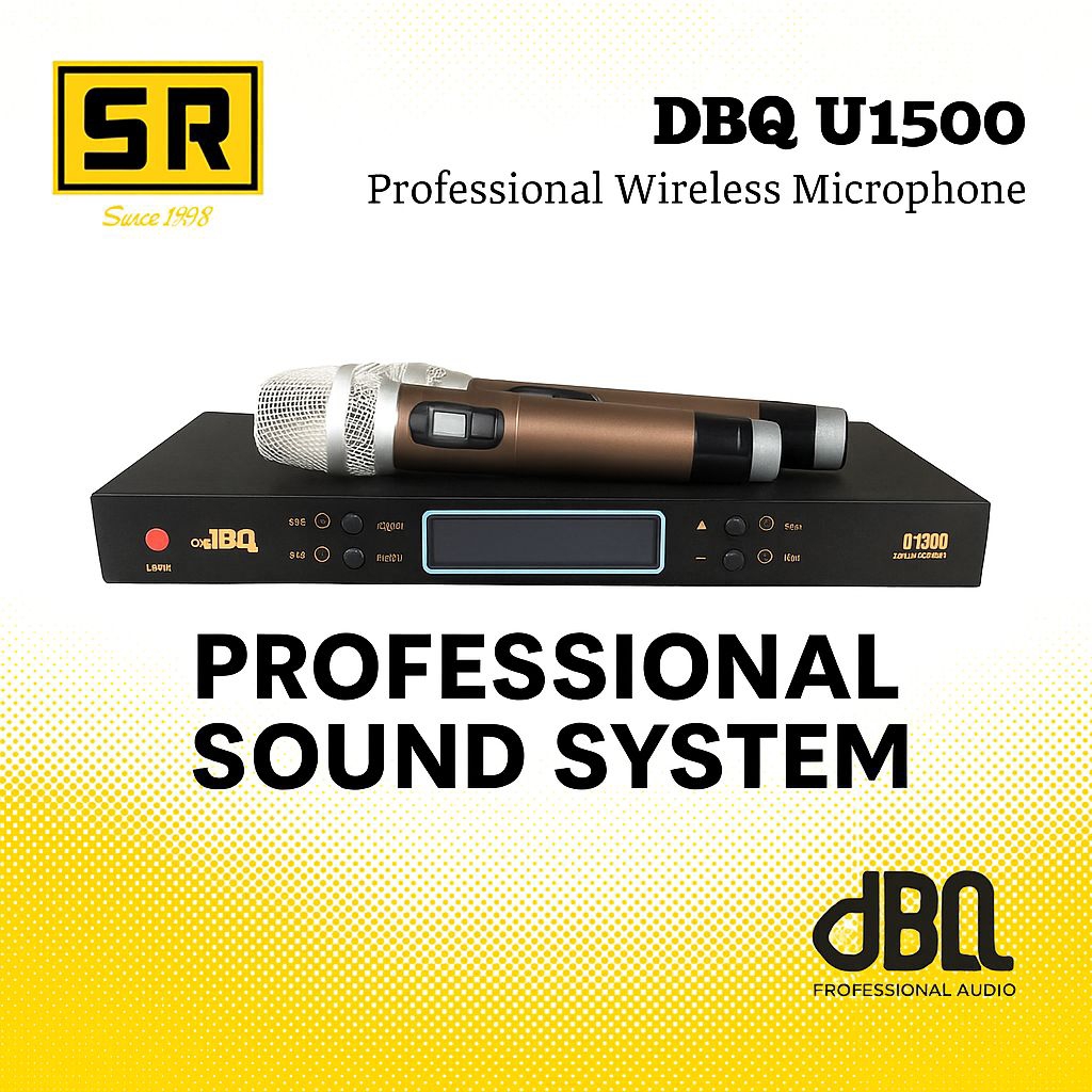 MICROPHONE DBQ U1500 / MIC WIRELESS / MIC DBQ / MICROPHONE DBQ