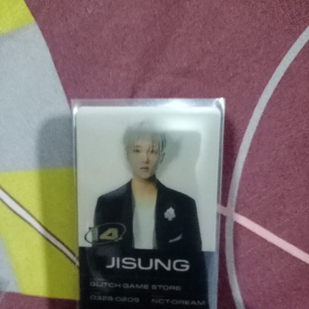 photocard glitch mode jisung nct official