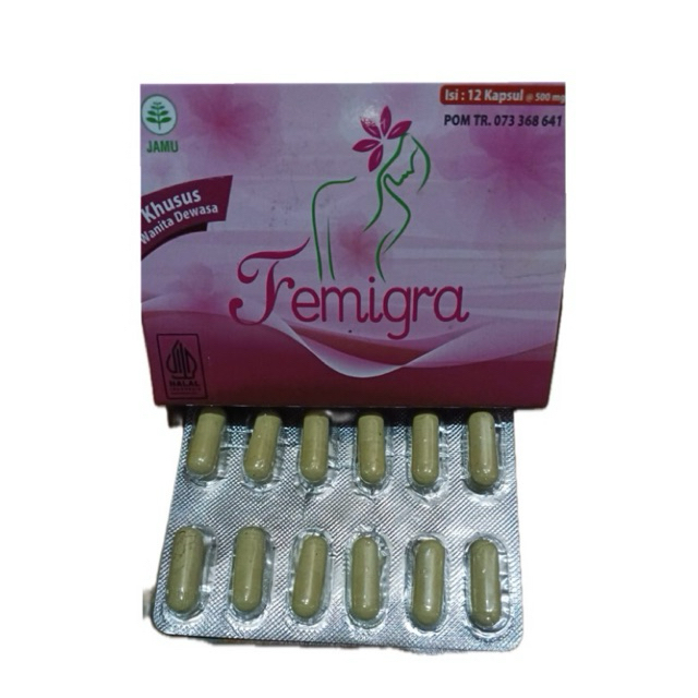 Femigra Kapsul Herbal Khusus Wanita