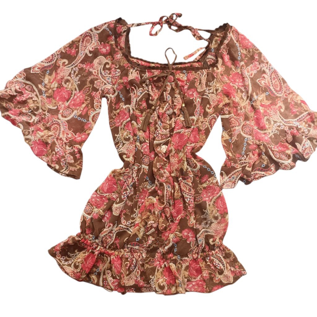 Liz Lisa fairycore floral top morikei mediaval hime gyaru