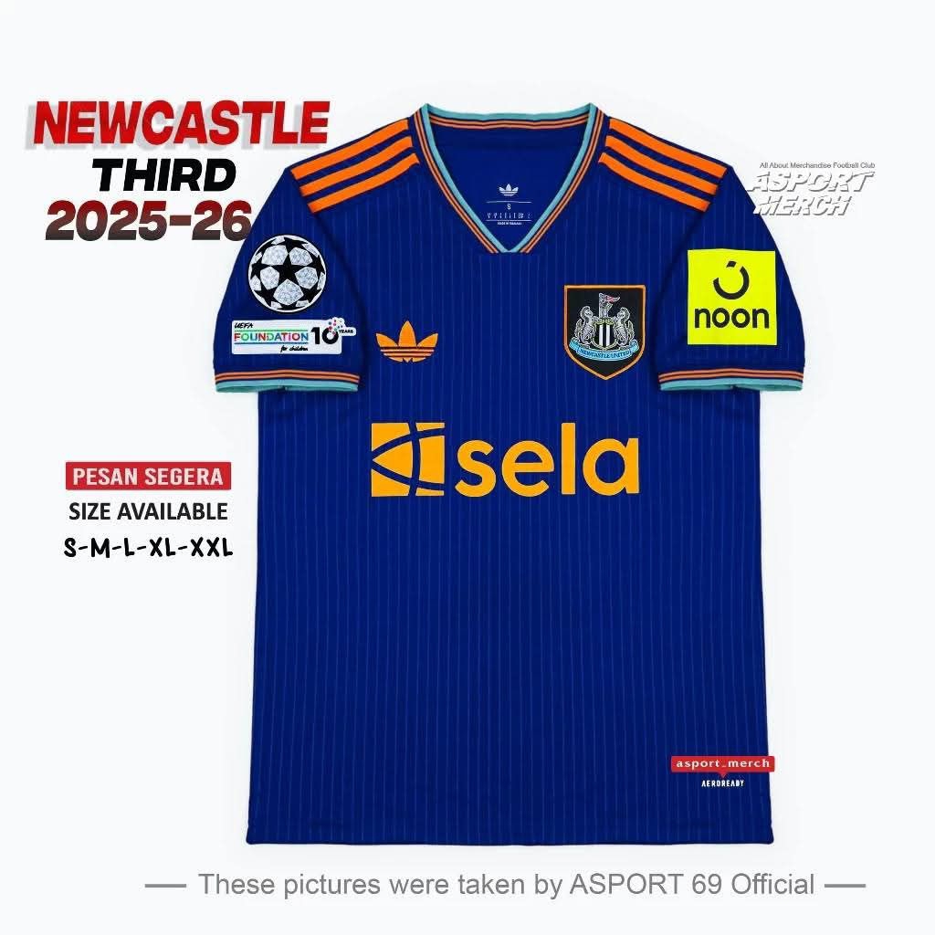 NEWCASTLE THIRD 2025 2026 TERBARU