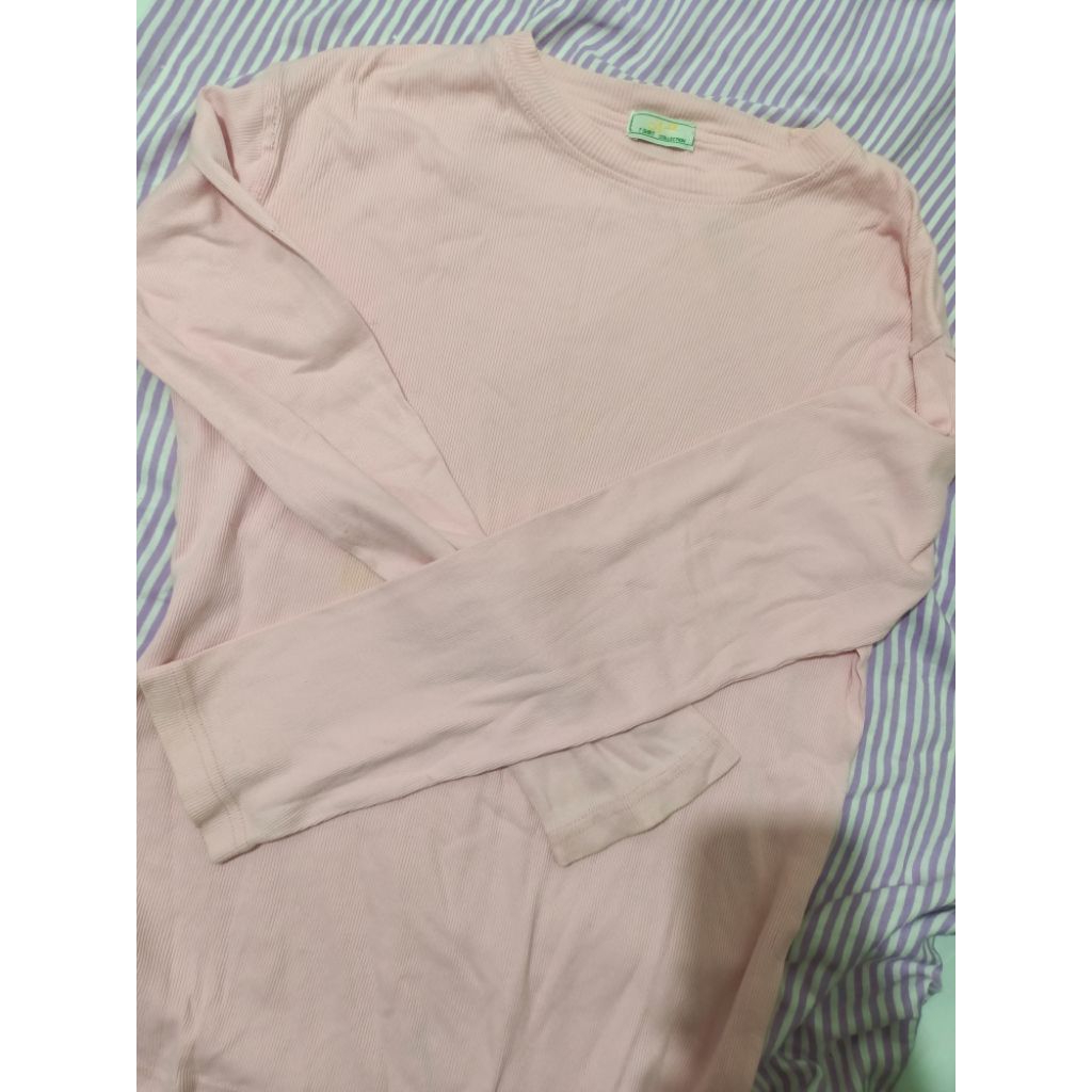 kaos pink polos