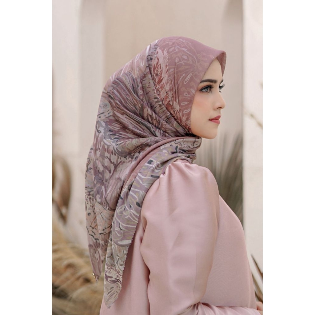 Buttonscarves Farsha Old Rose