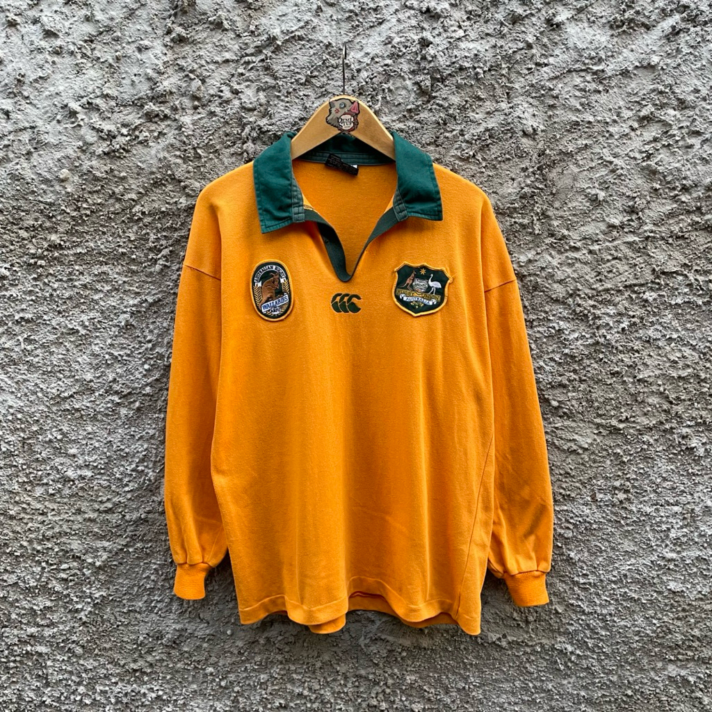 Rugby Shirt Canterburry Arfu Wallabies Vintage (Size L)
