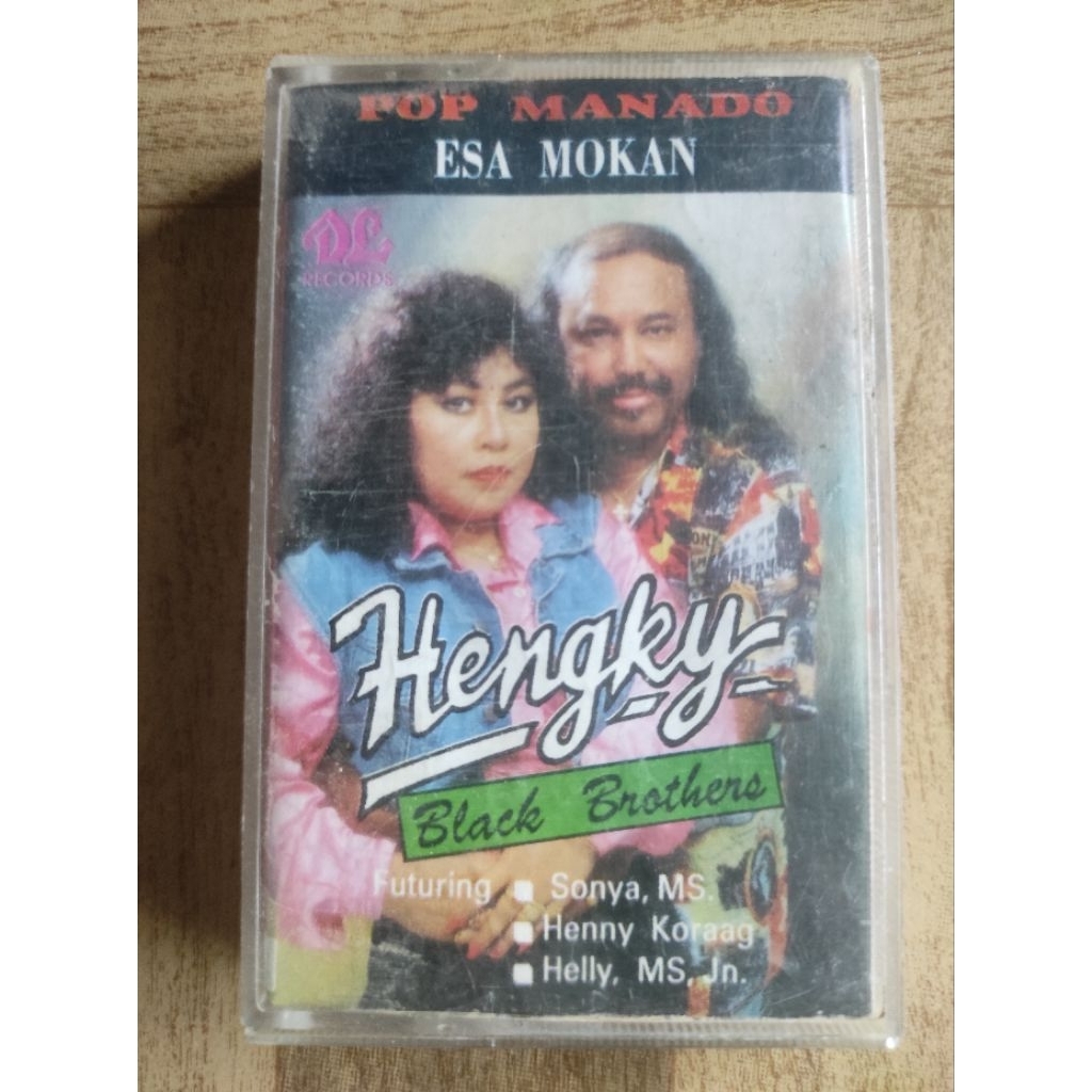 kaset pita pop manado "esa mokan suhiwang gagurang" HENGKY black brothers