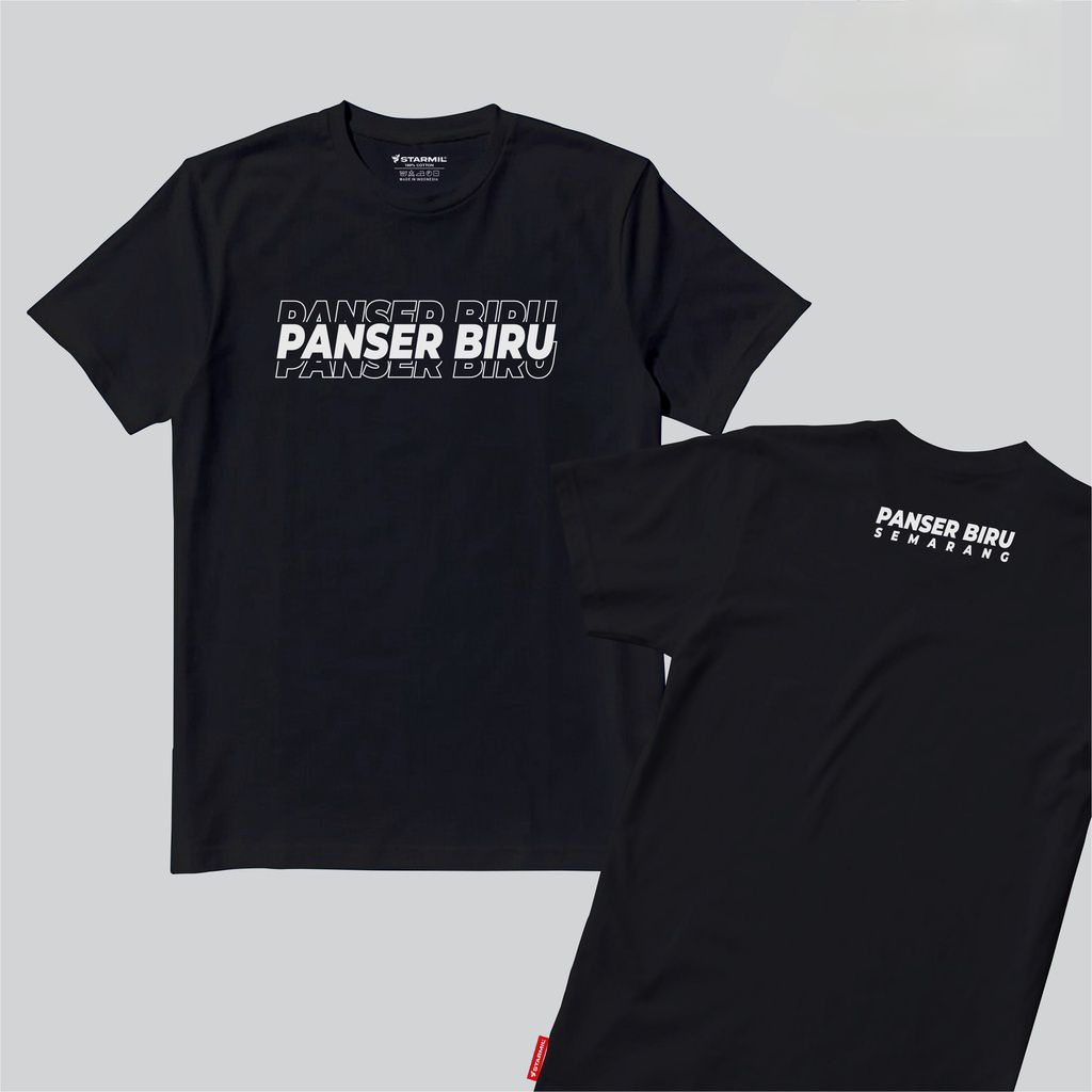 KAOS TSHIRT PANSER BIRU SEMARANG//KAOS SEMARANG FANS