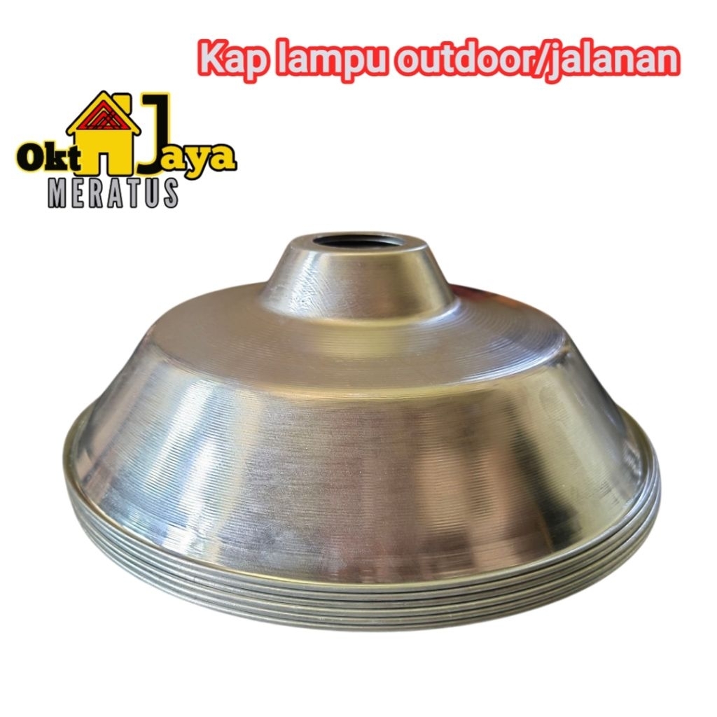 KOP LAMPU/KAP LAMPU/TOPI LAMPU JALANAN ALUMINIUM