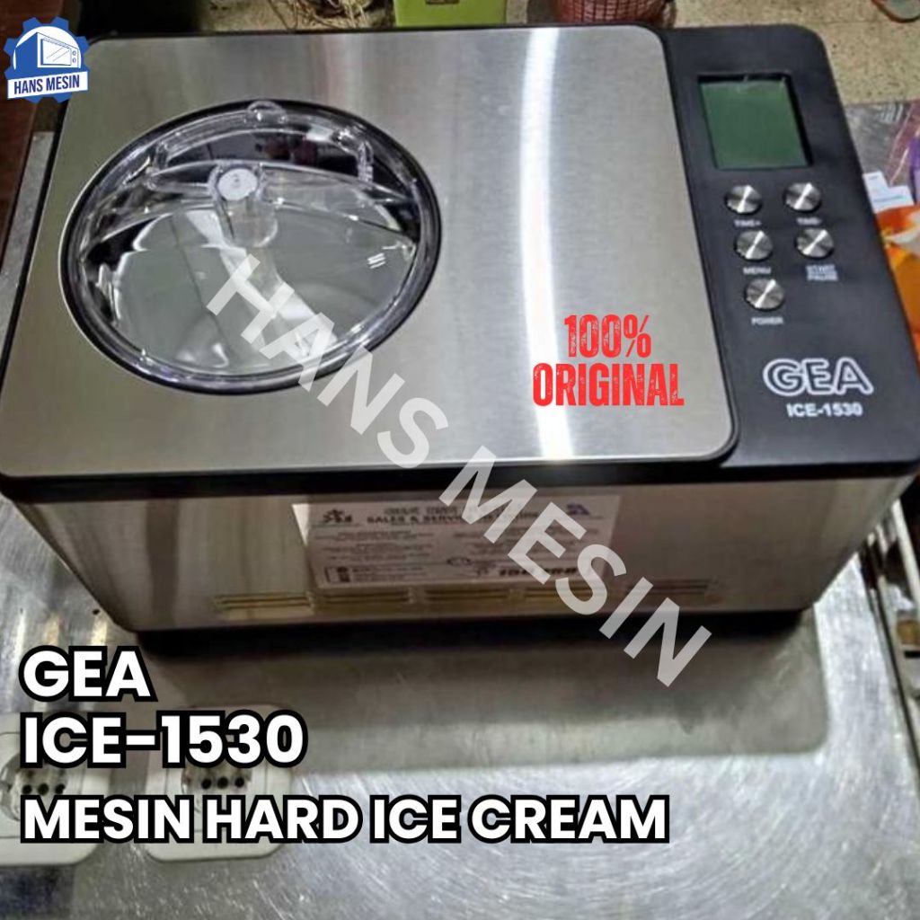 GEA mesin gelato mesin es krim gea ICE-1530 / ICE1530 / ICE 1530
