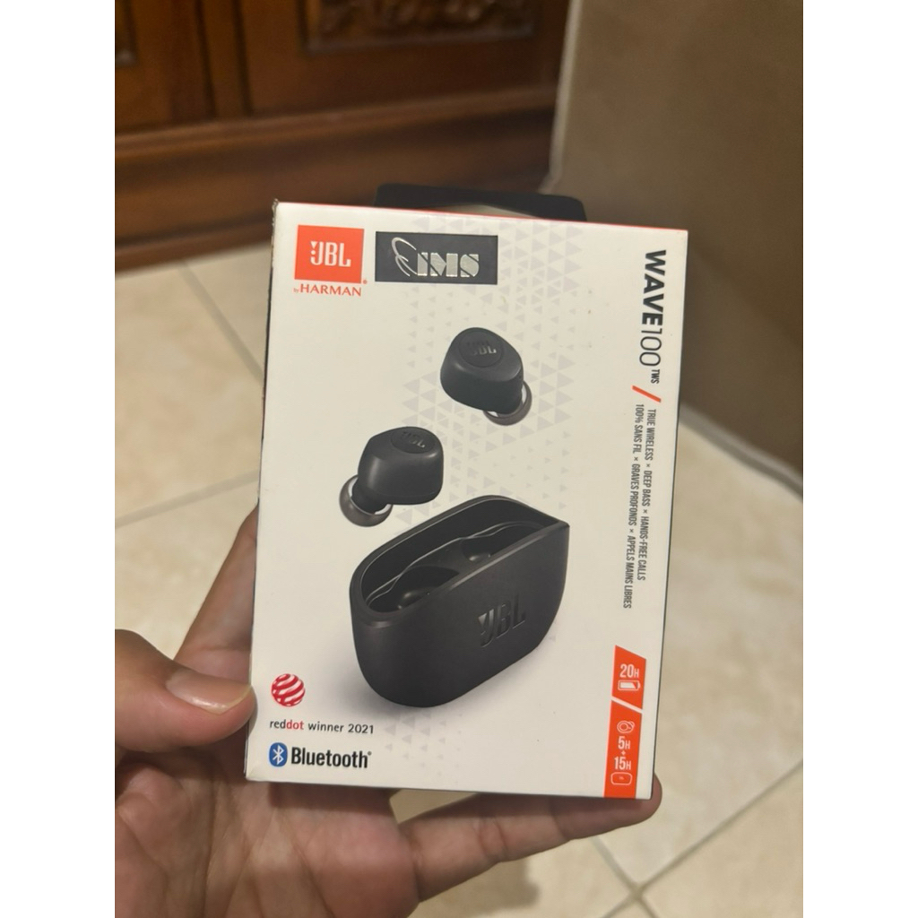 kotak Tws Jbl wave100