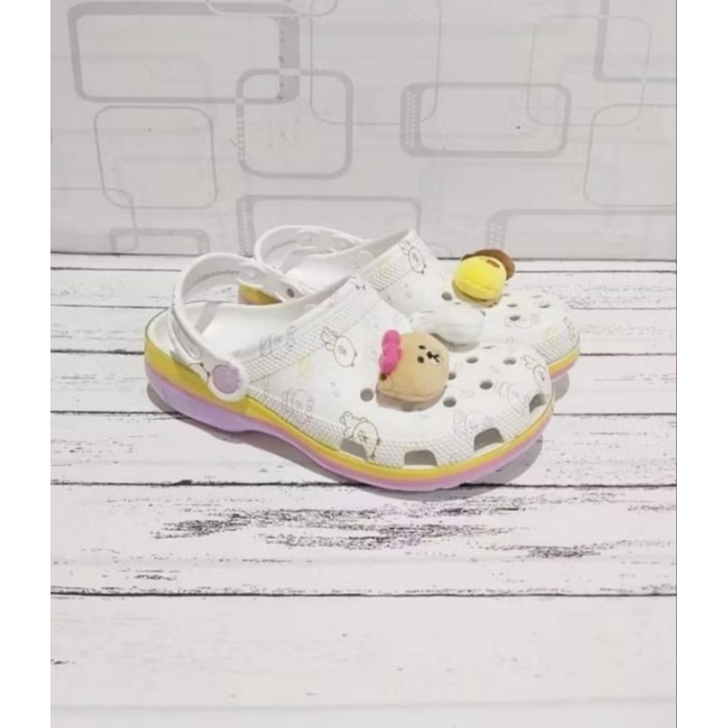 SANDAL CROCS LINE/CROCS SANDAL ANAK/CROCS ANAK PEREMPUAN/CROCS LINE CLOG